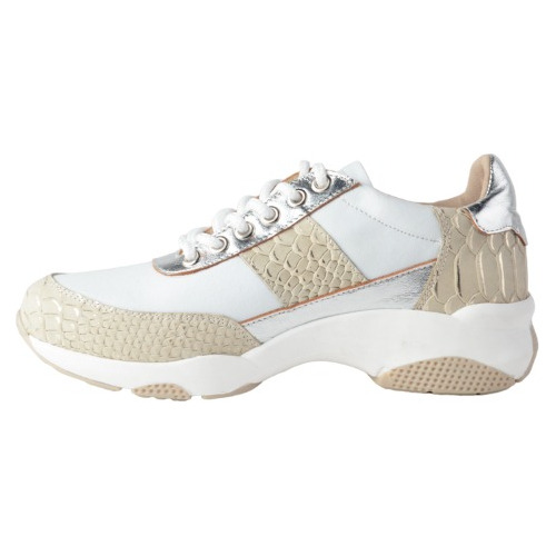 Imagen 5 de 10 de Zapatillas Urbanas De Mujer De Cuero - Atena - Ferraro