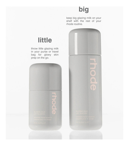 Rhode Glazing Milk Serum Esencia Facial Ceramidas Normal A Sensible Día/noche