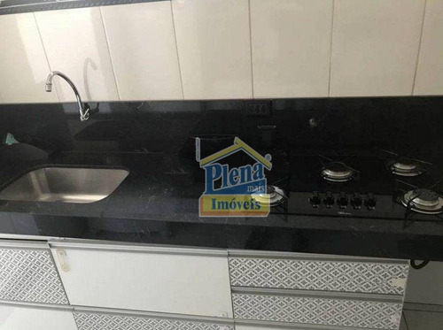 Imagem 5 de 14 de Apartamento Com 01 Quarto, Sala, Cozinha, 01 Banheiros E Móveis Planejados. - Ap1589