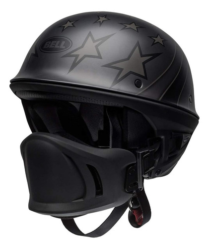 Bell Rogue Half Helmet (honor Matte Titanium Negro Pequeño)