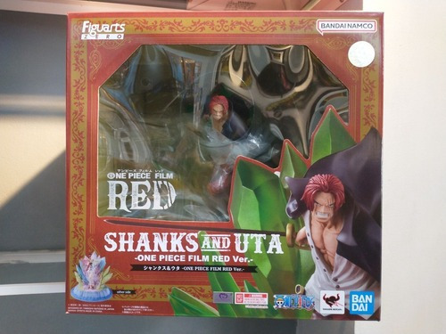 Figuarts Zero Shanks e Uta One Piece Bandai