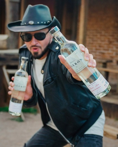 Imagen 3 de 6 de Mezcal Alerón - Agave Cenizo - 750 Ml | 1 Botella