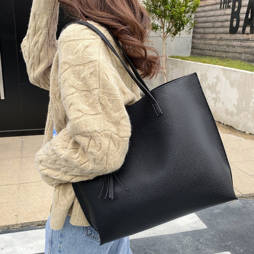 Bolso De Mano 041 Para Mujer Con Borlas Y Estampado De Lichi