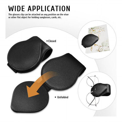Visera, Soporte Magnético Para Gafas De Sol, Clip Universal