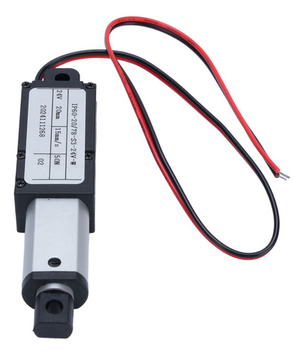 Actuador Lineal Eléctrico Pequeño De 0.8 Pulgadas, Carrera,