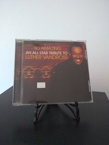 Tribute Luther Vandross Cd Stevie Wonder Aretha Franklin Fox