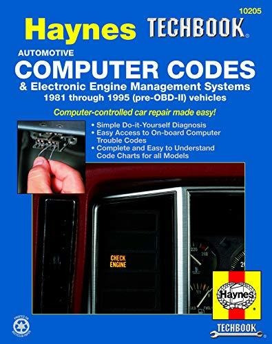 Book : The Haynes Computer Codes And Electronic Engine...