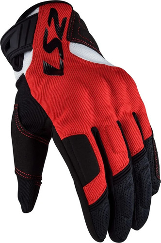 Guantes Para Ruta Ls2 Silva Rojo/negro