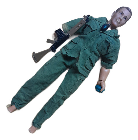 Gi Joe Temerarios Power Team Soldado Articulado (Usado)