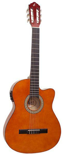 Violão Giannini Nf14 Nylon Flat Cutway Elétrico Ceq Nf-14 Na