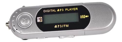 4gb Mp3 Player Digital Usb Multimídia Música 3,5mm Saída