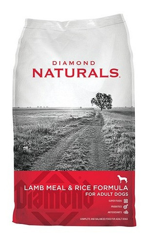 Diamond Naturals Cordero Adulto 9 Kg - Lamb Meal & Rice 