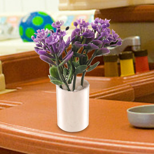 2 :12 Casa De Muñecas Miniatura Planta En Maceta Mini