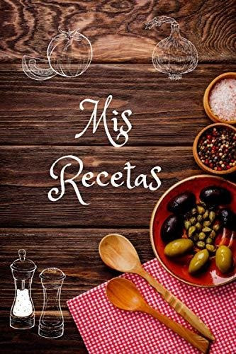 Libro : Mis Recetas Mi Recetario| Mis Recetas Favoritas|...