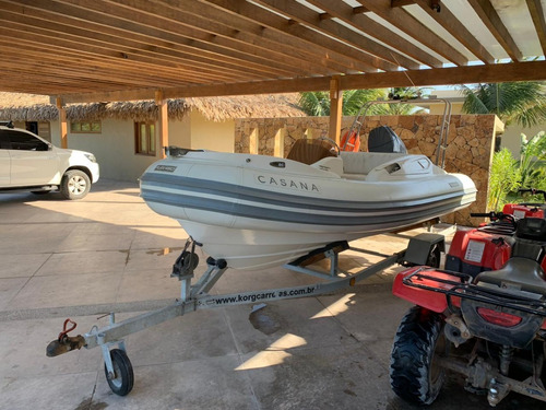 Imagem 3 de 14 de Lancha - Barco Inflável Flex Boat 450. 2018