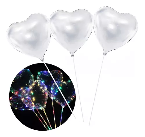 Globos Blancos con Luz (5)