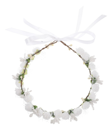 Diadema Floral, Hermoso Tocado Con Forma De Flor, Corona Flo