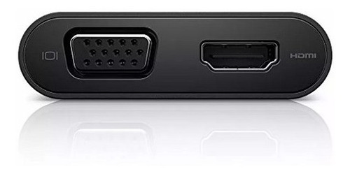 Adaptador Hub Multipuerto Dell Usb-c A Hdmi / Vga +usb + Lan