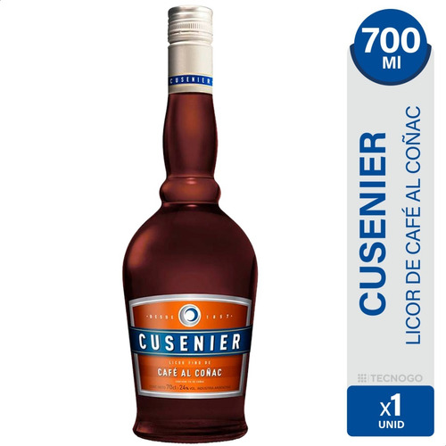 Licor De Cafe Al Coñac Cusenier 700ml Licor Fino - 01mercado