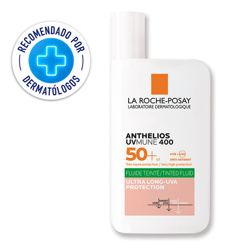 Anthelios Uvmune 400 Oil Control Fluido - La Roche Posay Con