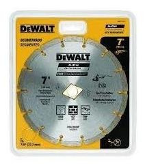 Imagen 4 de 6 de Disco Diamantado Dewalt Dw47702hp Segmentado 7 180 Mm Dewalt