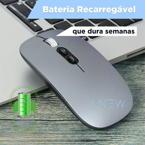 Mouse Bluetooth Recarregável Para Macbook Neo ( A18 ) 2026