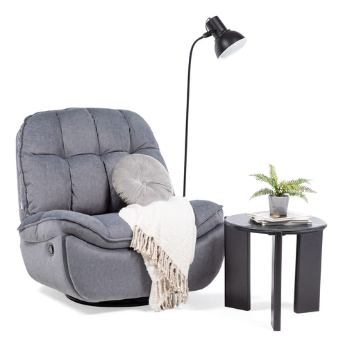 Berger Reclinable+mecedora+giratorio Grey Vys Spa