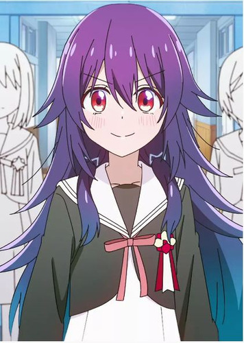 Peluca Morado Multicolor Umika Konohoshi Cosplay Tamaño De La Base Unitalla