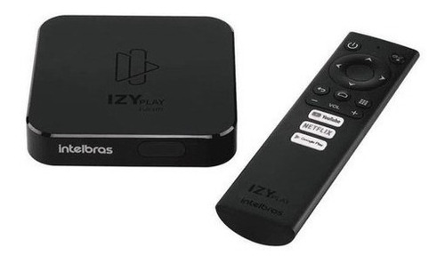 Imagem 1 de 5 de Smart Box Intelbras Izy Play Full Hd 8gb Android Tv 1080p