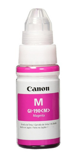 Botella De Tinta Canon 70ml Gi-190 M Magenta