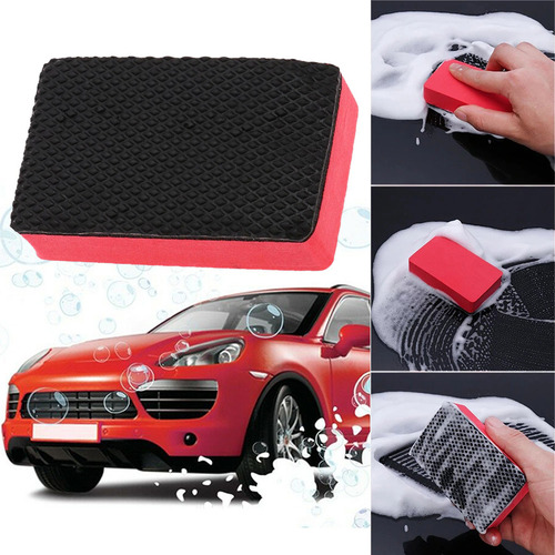 Almohadilla De Limpieza En Forma De Esponja Para Coche, Almo
