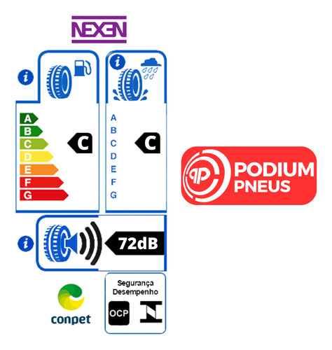 Kit 2x Pneu Carro 215/55r18 Nfera Ru5 4l Ht Tl 99v Nexen V