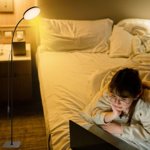 Luminária De Chão Led Para Quarto, Escritório, Sala De Estar