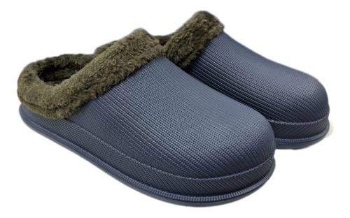 Pantuflas De Goma Eva Con Chiporro Hombre Mebo L-07
