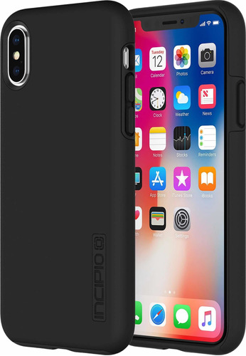 Protector Compatible Con iPhone X Xs Incipio Dualpro Negro