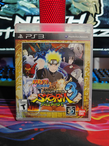 Naruto Shippuden Ultimate Ninja Storm 3 Full Burst Ps3 (Reacondicionado)