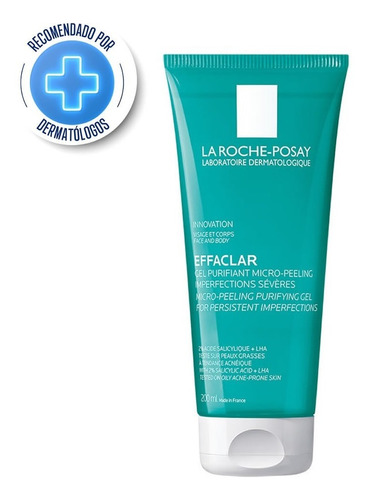 La Roche Posay effaclar Gel Microexfoliante 200ml Tipo De Piel Grasa