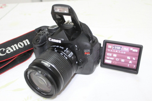 Canon T3i +lente 18-55mm Ótima P/ Youtuber. Desconto À Vista