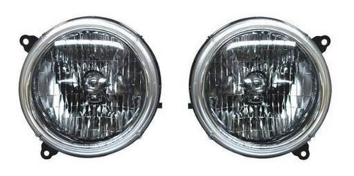 Par Juego Faros Jeep Liberty  2002 - 2004 Xry