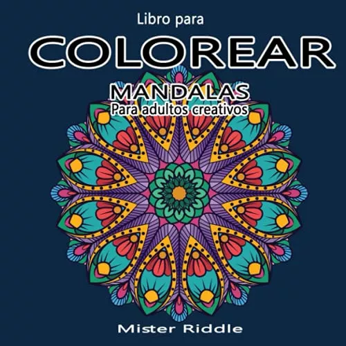 Libro de arte para colorear Mandalas, Creatividad