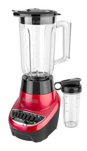Imagen 2 de 5 de Licuadora Quadpro Fusion Blade Roja 12 Velocidades