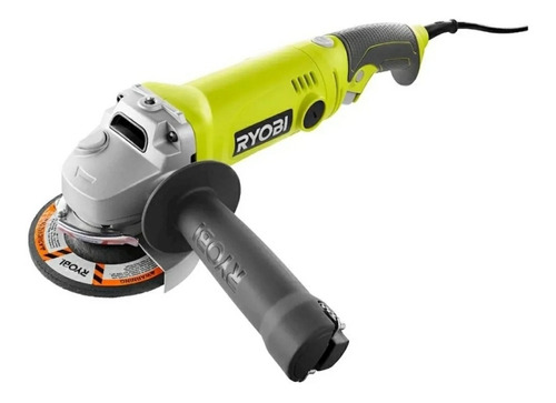 Esmeriladora Angular De 4 1/2  Mango Giratorio 900 W Ryobi