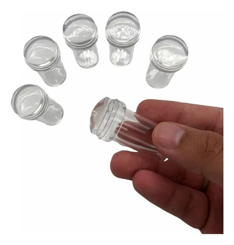 Sello De Silicona Para Uñas, 6 Unidades, Para Hacer Uñas Fra