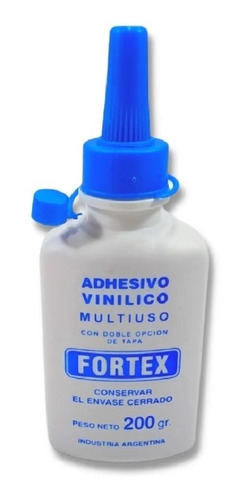 Cola Vinilica Fortex Multiuso X 200gr C Pico Mosaiquismo 
