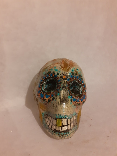 Calavera Tradicion Mexicana De Papel Mache