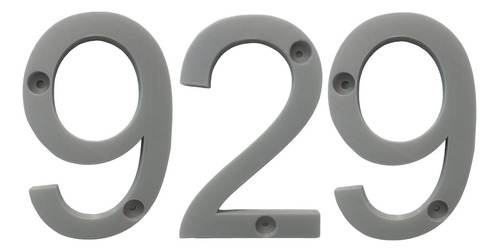 3d Números Para Residencias, Mxdgu-929, Número 929,  17.7cm