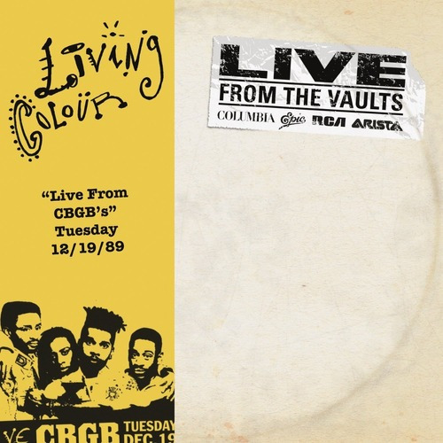 Living Colour Live From Cbgb's Tuesday 12/19/89 Vinilo