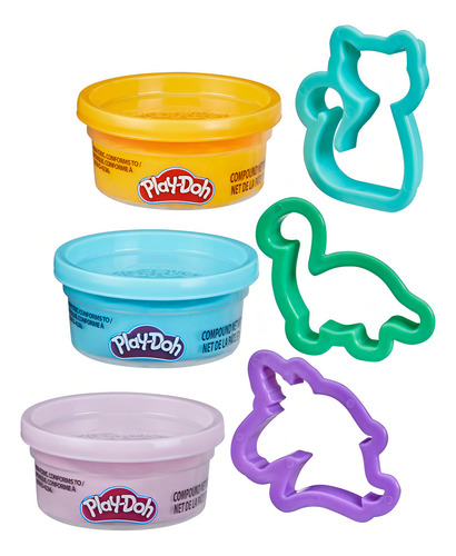 Masas Y Plastilinas Play-doh Animal Crew Surtido