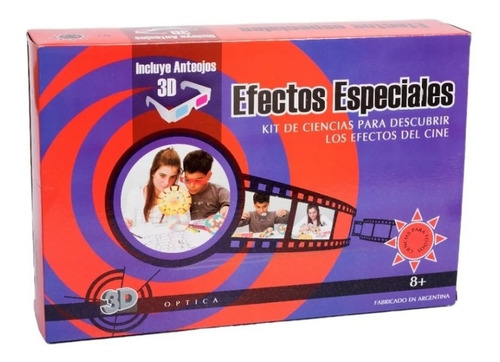 Juego 3d Kit De Cine Ciencias Para Todos Efectos Especiales