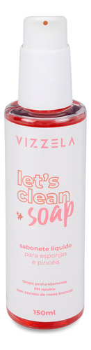 Sabonete Líquido Para Esponjas E Pincéis Vizzela 150ml